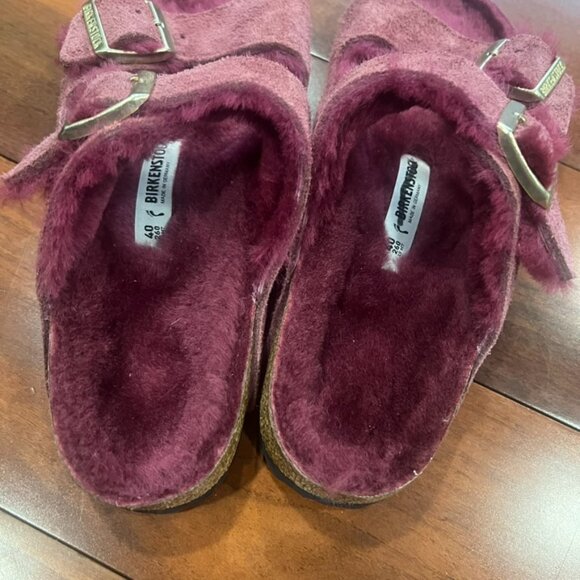 Birkenstocks Arizona Shearling Women's 40 - Picture 6 of 10
